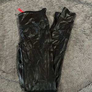 Faux leather Spanx